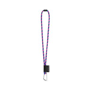 75089. SET Lanyard TUBE Long (Ø 7 мм) с D-образен карабинер 55 мм и предпазна закопчалка Ø 7 мм