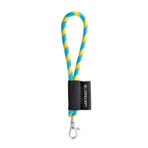 75090. SET Lanyard TUBE Short (Ø 7 мм) с карабинер 9 мм