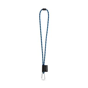 75091. SET Lanyard NAUTIC Long (Ø 7 мм) с D-образен карабинер 55 мм и предпазна закопчалка Ø 7 мм