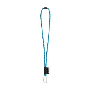 75091. SET Lanyard NAUTIC Long (Ø 7 мм) с D-образен карабинер 55 мм и предпазна закопчалка Ø 7 мм