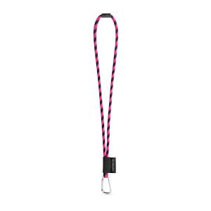 SET Lanyard TUBE Long (Ø 7 мм) с D-образен карабинер 55 мм и предпазна закопчалка Ø 7 мм