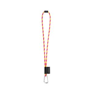 SET Lanyard TUBE Long (Ø 7 мм) с D-образен карабинер 55 мм и предпазна закопчалка Ø 7 мм