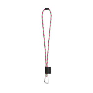 SET Lanyard TUBE Long (Ø 7 мм) с D-образен карабинер 55 мм и предпазна закопчалка Ø 7 мм