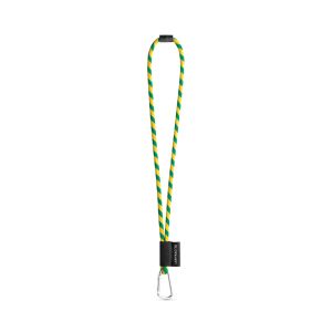SET Lanyard TUBE Long (Ø 7 мм) с D-образен карабинер 55 мм и предпазна закопчалка Ø 7 мм