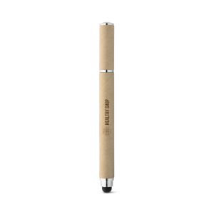 PAPYRUS. Химикалка от крафт хартия и ABS cu vârf tactil