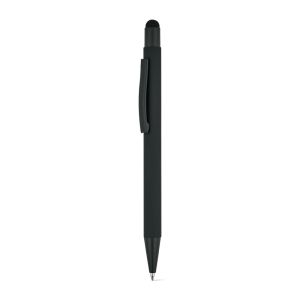 CLINT TOUCH. Химикалка с модерен дизайн, изработена от рециклиран алуминий (100% rAL), с гумено покритие