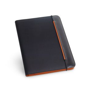 FITZGERALD. Папка A4 от PU и микрофибър с бележник с редове