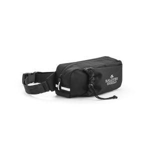 DELFOS POUCH. Чанта за кръста от 300D recycled polyester и 600D recycled polyester със светлоотразителни елементи