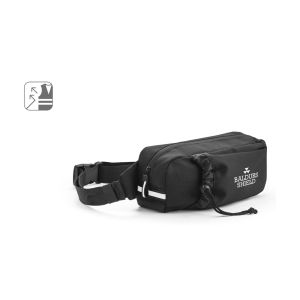 DELFOS POUCH. Чанта за кръста от 300D recycled polyester и 600D recycled polyester със светлоотразителни елементи
