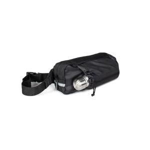 DELFOS POUCH SHINY. Чанта за кръста от 300D recycled polyester (лъскав финиш) и 600D recycled polyester със светлоотразителни елементи