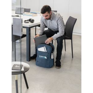BUSINESS. Раница за лаптоп от 300D рециклиран полиестер