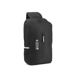 DELFOS. 300D recycled polyester и 600D recycled polyester раница с една каишка, с подплата от 210D рециклиран полиестер