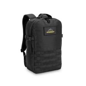 EDINBURGH BPACK. Раница във военен стил от 600D рециклиран полиестер с висока плътност и подплата от 210D рециклиран полиестер 17.3'
