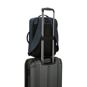 NIAMEY. Раница за лаптоп 15.6" от рециклиран полиестер с висока плътност 300D