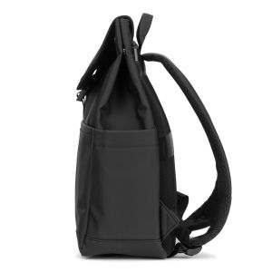 AZORES BAG. Раница за лаптоп от полиуретан (16 инча), с панел, покриващ всички отделения