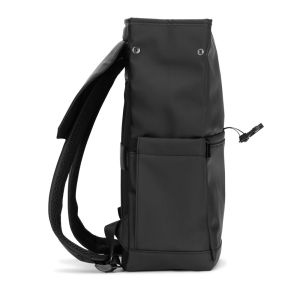 AZORES BAG. Раница за лаптоп от полиуретан (16 инча), с панел, покриващ всички отделения