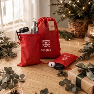 GIFT BAG L. Голяма нетъкана подаръчна торбичка (60 г/м²)