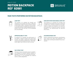 MOTION BACKPACK. Раница
