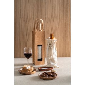 JEROME. 100% памучна чанта за бутилка (180 g/m²)