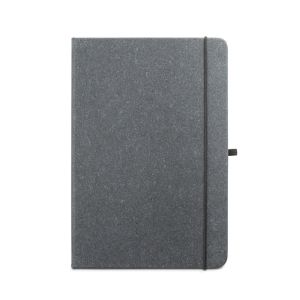 MATISSE. A5 тефтер с твърда корица от кожа (70% рециклирана) със страници редове