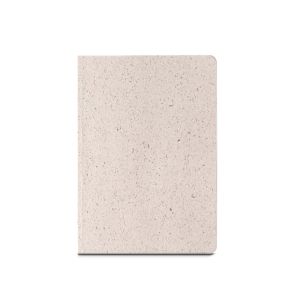 ORGANIC SEMI-RIGID. Тефтер A5 с полутвърда корица, изработена от органична слонска материя (80%)