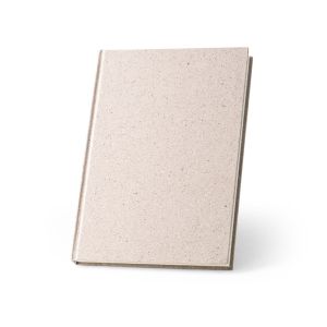 ORGANIC RIGID. Тефтер A5 с твърда корица, изработен от органична слонска материя (80%)
