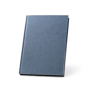 COFFEEPAD RIGID. Тефтер A5 с твърди корици, изработени от отпадъци от люспи на кафе (65%)