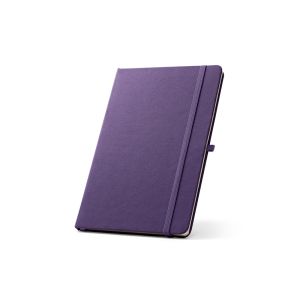 ANNE. Тефтер A5 от рециклиран полиестер (100% rPET) с линирани страници