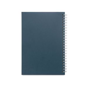 SCHILLER. Бележник А5 с гъвкава корица, изработен от 100% рециклирана хартия