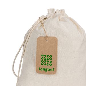 LABEL RECTANGULAR. Правоъгълен етикет, изработен от 100% рециклирана хартия (700 г/м²)
