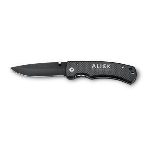 ALICK. Джобно ножче от алуминий с въглеродно покритие