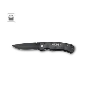 ALICK. Джобно ножче от алуминий с въглеродно покритие