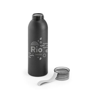 RIO. Pециклиран алуминиев (100% rAL) бутилка с PP капачка 660 мл