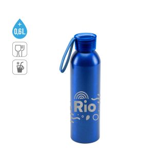 RIO. Pециклиран алуминиев (100% rAL) бутилка с PP капачка 660 мл