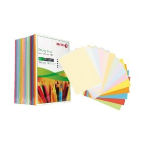 Цветна хартия Xerox  наситен микс A4 250 л. 80g  