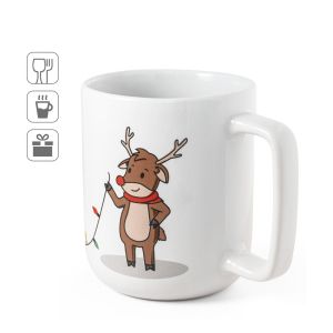 REINDEER. Чаша с коледен печат 330 мл