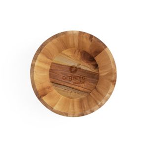 SAGE. Кръгла купа за салата от акациева дървесина