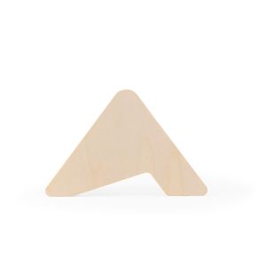 PLYCORK. Стойка от шперплат с 6 коркови подложки