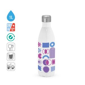 AMORTI XL. Спортна бутилка от неръждаема стомана за сублимация 1'1 L