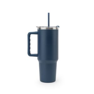 JOYNER XL. Голяма чаша за пътуване от неръждаема стомана (91% рециклирана) с вакуумно изолирана двойна стена и матово покритие 1300 мл