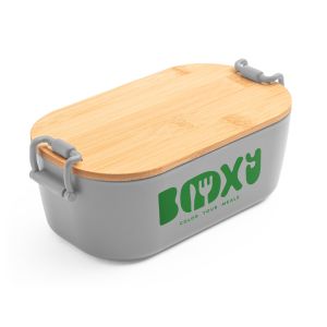 MAHLEB. Херметична PP кутия с капак от бамбук
