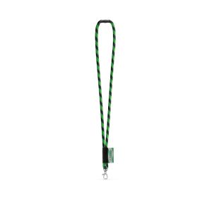 WISBECH. SET Lanyard TUBE Long (Ø 7 мм) с карабинер 9 мм и предпазна закопчалка Ø 7 мм