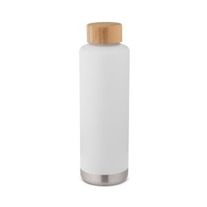 NORRE BOTTLE. Вакуумна бутилка от неръждаема стомана (36% рециклирана) с двойна стена 640 mL