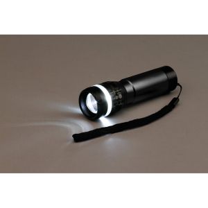 ZOOMIN. Алуминиево фенерче с функция за увеличение с 3 режима на светлина