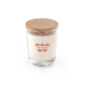 ZEN 180. Ароматна свещ в стъклена чаша с корков капак 180 g