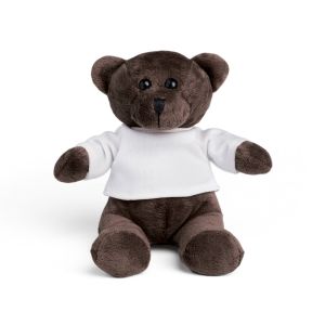 BEAR. Плюшена играчка от полиестер, във формата на мече, с тениска
