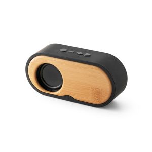TILLY. Преносима 3W тонколона с 5 часа живот на батерията на бамбук и рециклиран ABS (100% rABS)