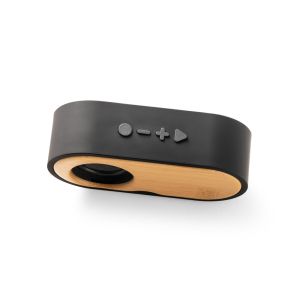 TILLY. Преносима 3W тонколона с 5 часа живот на батерията на бамбук и рециклиран ABS (100% rABS)