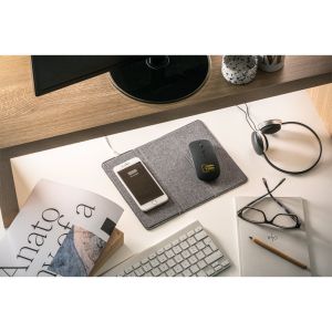 KHAN. Безжична мишка с 500mAh батерия от рециклиран ABS (100% rABS)