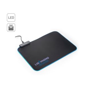 THORNE MOUSEPAD RGB. Геймърска подложка за мишка с RGB LED светлини от полиестер